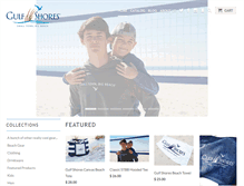 Tablet Screenshot of gulfshoresgear.com